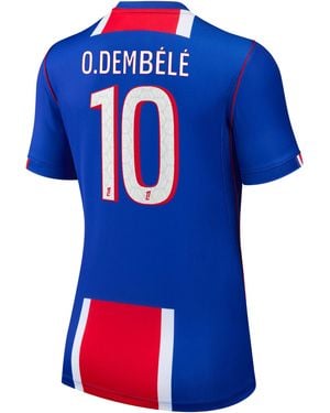 Nike Ousmane Dembãlã Paris Saint-Germain 2026/27 Stadium Home Dri-Fit Soccer Jersey - Blue