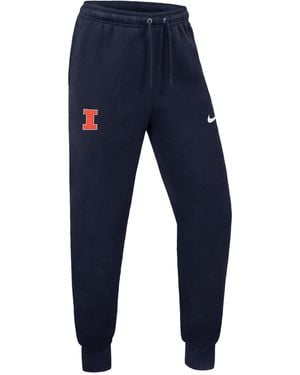 Nike College Club (Illinois) Fleece Jogger Pants - Blue