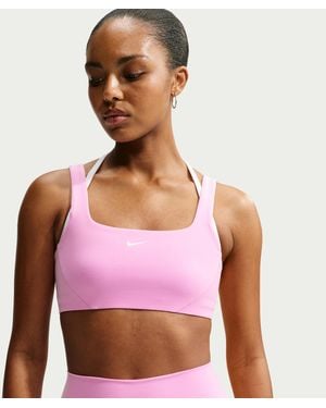 Nike One Light-Support Sports Bra - Purple