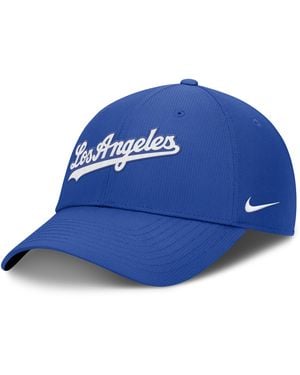 Nike Los Angeles Dodgers Club Alt Logo Mlb Adjustable Hat - Blue
