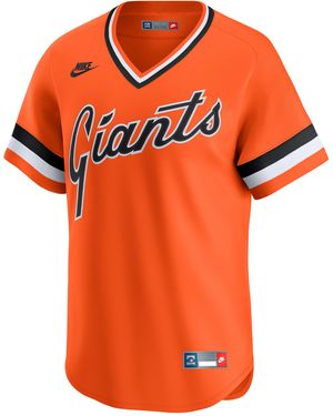 Nike San Francisco Giants Cooperstown Dri-Fit Adv Mlb Limited Jersey - Orange