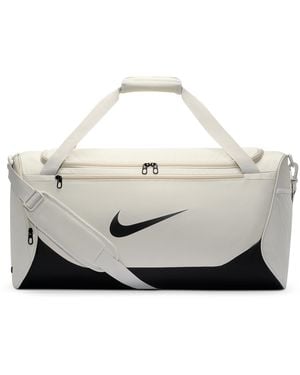 Nike Brasilia Training Duffel Bag (Medium, 60L) - White