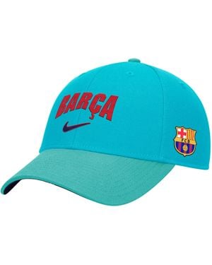 Nike Fc Barcelona Rise Adjustable Cap - Blue