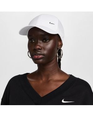 Nike Club Structured Metal Swoosh Cap - Brown