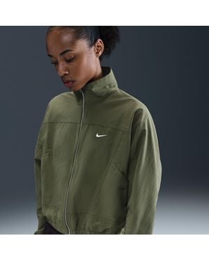 Nike Sportswear Everything Wovens Oversized Repel Uv Protection Jacket - Green