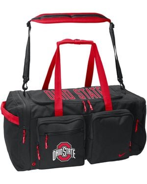 Nike Ohio State Utility Power 2.0 College Duffel Bag - Red