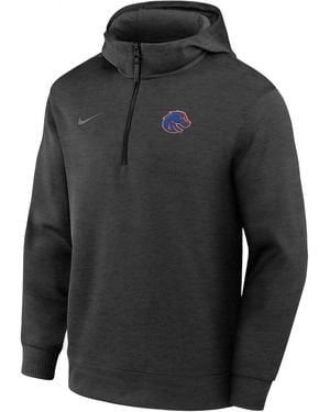 Nike Boise State Broncos Basketball Fleece Hoodie - Gray