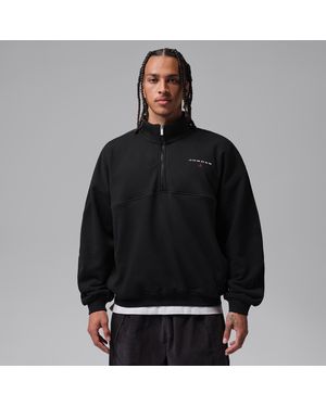 Nike Flight Fleece 1/4-Zip Top - Black