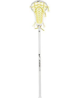 Nike Athena Elite Lacrosse Complete Stick - Metallic
