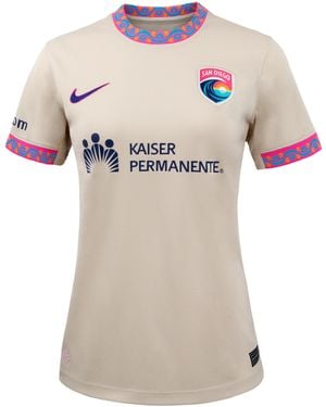 Nike Kenza Dali San Diego Wave Fc Nwsl Replica Jersey - Brown