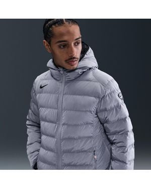 Nike Total 90 Therma-Fit Soccer Puffer Jacket - Blue
