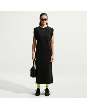Nike Sportswear Chill Terry Oversized Dress - Black