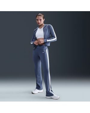 Nike Sportswear High-Waisted Trousers - Blue