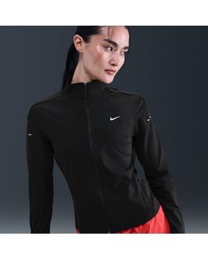 Nike Swift Dri-Fit Full-Zip Mid-Layer Running Top - Blue