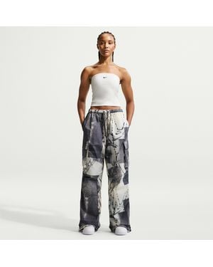 Nike Sportswear Mid-Rise Oversized Cargo Pants - Black