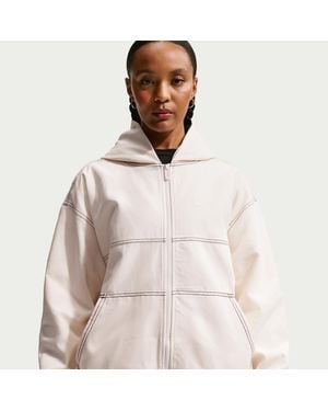 Nike Sportswear Oversized Workwear Jacket - Natural