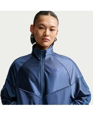 Nike Sportswear Oversized Windrunner Jacket - Blue