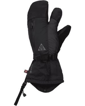 Nike Acg Therma-Fit Adv Gore-Tex Split Mittens - Black