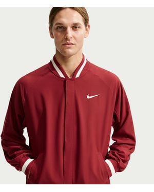 Nike Court Slam Dri-Fit Tennis Jacket - Red
