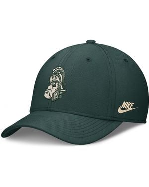 Nike Michigan State Legacy Rise Vintage Dri-Fit College Hat - Green
