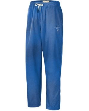 Nike Oklahoma City Thunder Standard Issue Woven Basketball Pants - Blue
