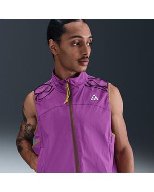 Nike Acg "Death Bloom" Vest - Purple