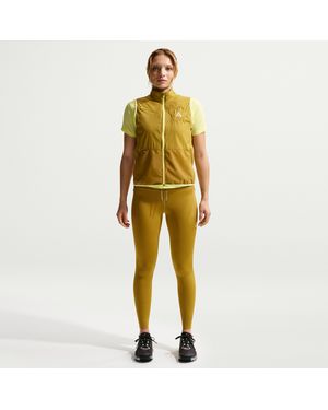Nike Acg Dri-Fit High-Waisted 7/8 Trail Running Leggings - Yellow
