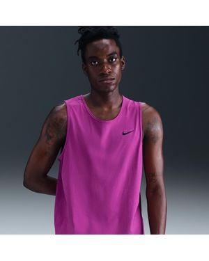 Nike Dri-Fit Hyverse Sleeveless Fitness Tank Top - Purple