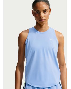 Nike Swift Dri-Fit Running Tank Top - Blue