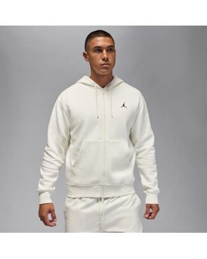 Nike Brooklyn Fleece Full-Zip Hoodie - Gray