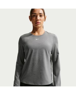 Nike One Classic Dri-Fit Long-Sleeve Top - Black