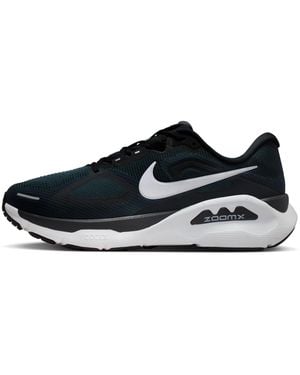 Nike Structure Plus Road Running Shoes (Wide) - Black