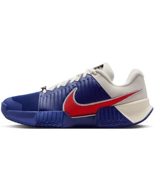 Nike Gp Challenge Pro Premium Clay Court Tennis Shoes - Blue