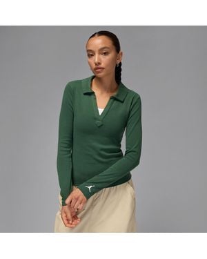 Nike Long-Sleeve Knit Top - Green