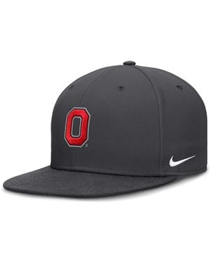 Nike Ohio State Pro Dri-Fit College Fitted Hat - Blue