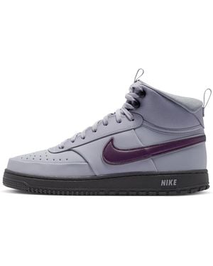 Nike Court Vision Mid Se Winterized Shoes - Purple