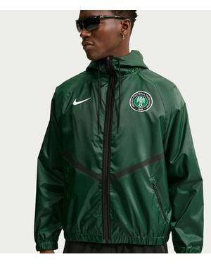 Nike Nigeria Dri-Fit Soccer Anthem Jacket - Green