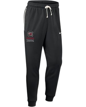 Nike College (South Carolina Gamecocks) Dri-Fit Tapered Pants - Black