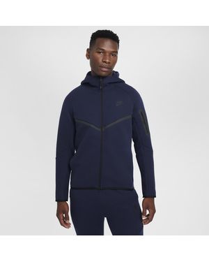 Nike Felpa Con Cappuccio Windrunner E Zip A Tutta Lunghezza Tech – Uomo - Blu