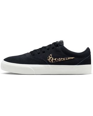 Nike Charge Suede Se Shoes - Black
