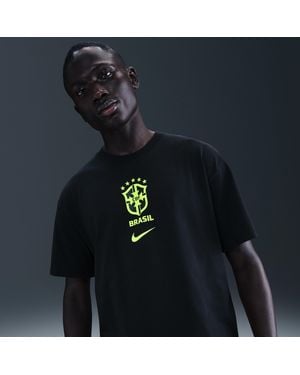 Nike Brazil Premium Goalkeeper Soccer T-Shirt - Blue