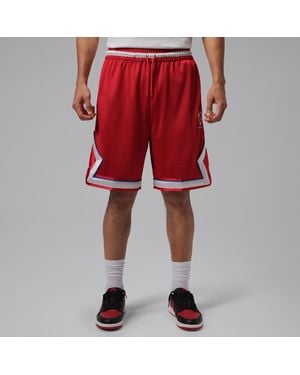 Nike Brooklyn Diamond Mesh Shorts - Red