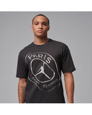 Nike Nike Paris Saint-Germain Practice T-Shirt - Black