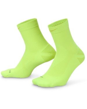 Nike Running Lightweight Micro Crew Socks (1 Pair) - Green