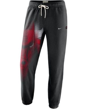 Nike Chicago Bulls Standard Issue Fleece Basketball Pants - Black