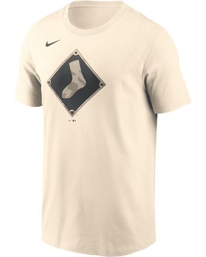 Nike Chicago Sox Camo Mlb T-Shirt - Natural