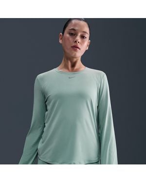 Nike One Classic Dri-Fit Long-Sleeve Top - Blue