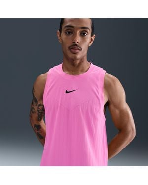 Nike Court Slam Dri-Fit Adv Tennis Tank Top - Pink