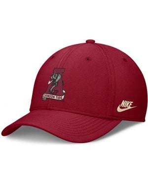 Nike Alabama Legacy Rise Vintage Dri-Fit College Hat - Red