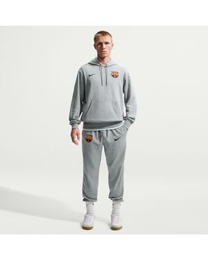 Nike Fc Barcelona Club Soccer Jogger Pants - Gray